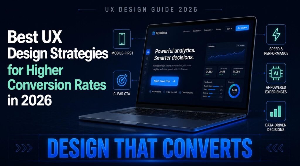 Best UX Design Strategies for Higher Conversion Rates in 2026
