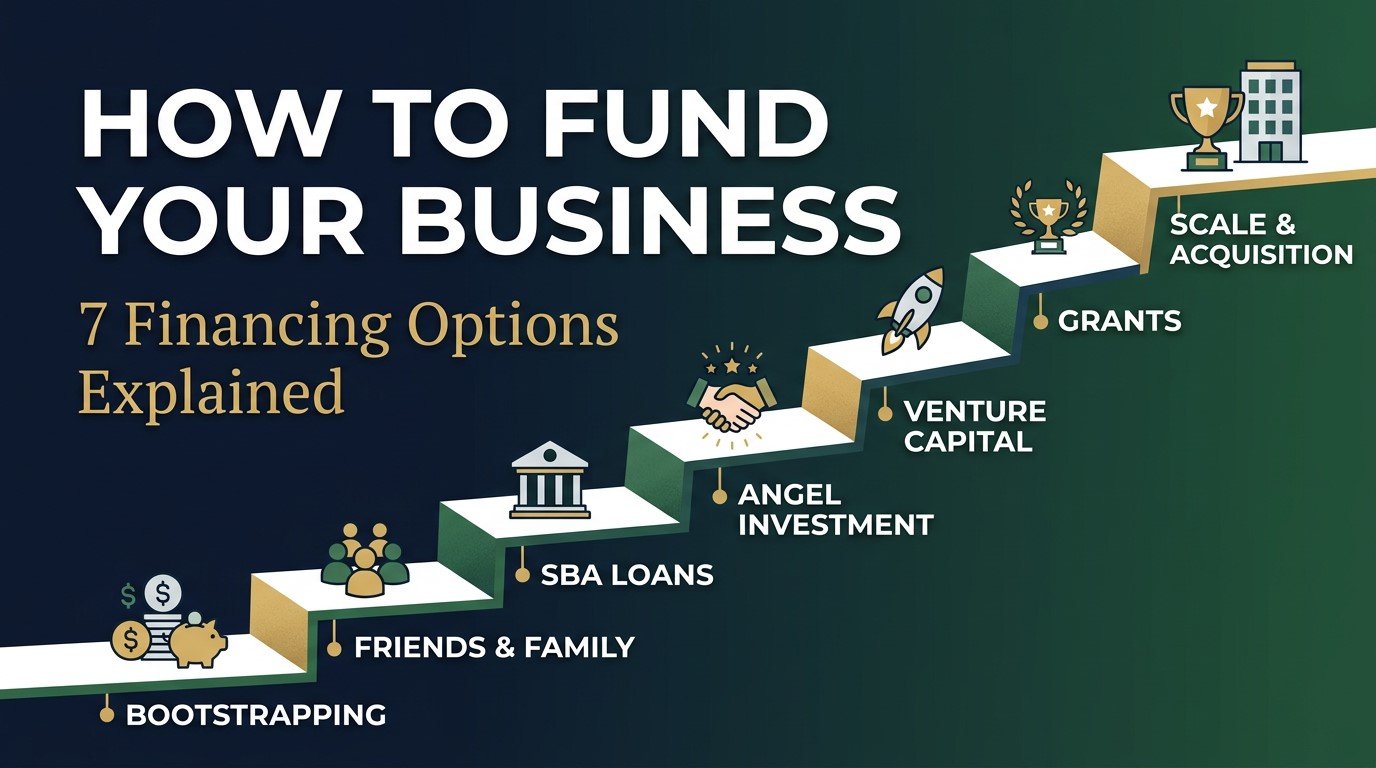 The Beginner’s Guide to Small Business Financing: Every Option Explained (2026)