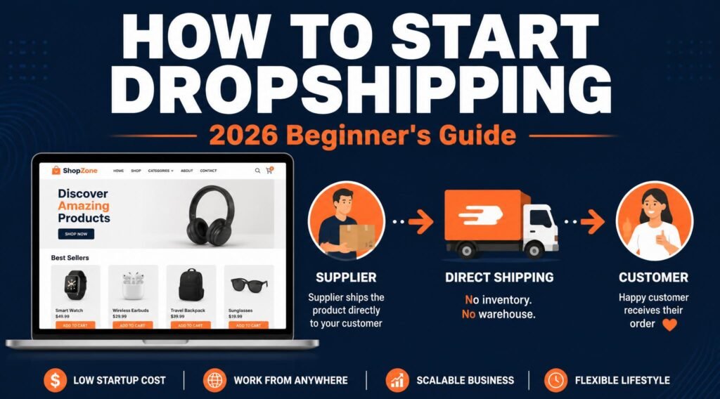 How to Start Dropshipping in 2026 Complete Beginners Guide