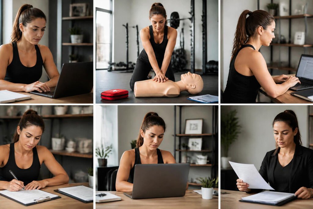 steps to legally set up a personal training business
