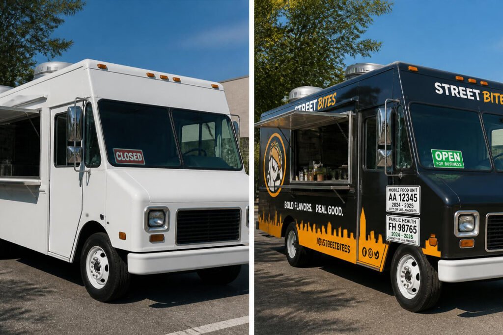 unlicensed food truck versus fully permitted food truck compliance checklist