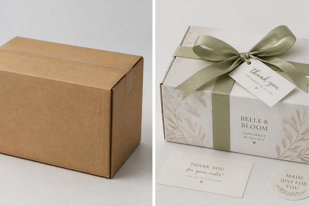 Etsy shop 2026 before and after storefront branding upgrade