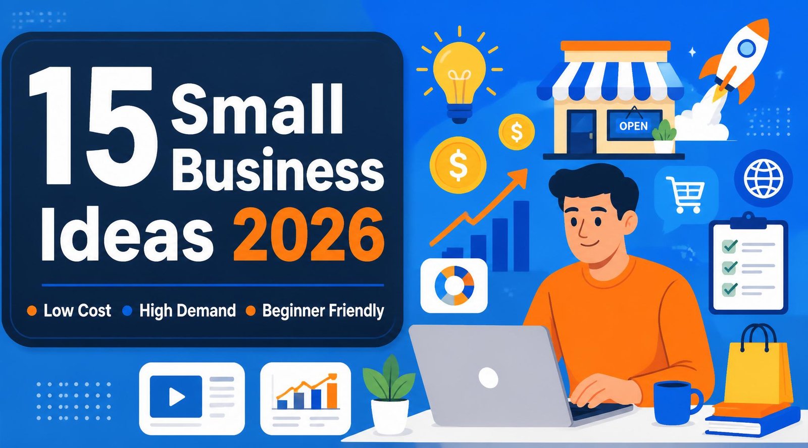 Small Business Ideas 2026: 15 Profitable Options