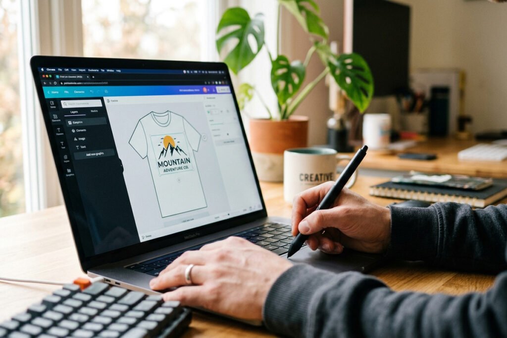 steps to launch a print on demand product